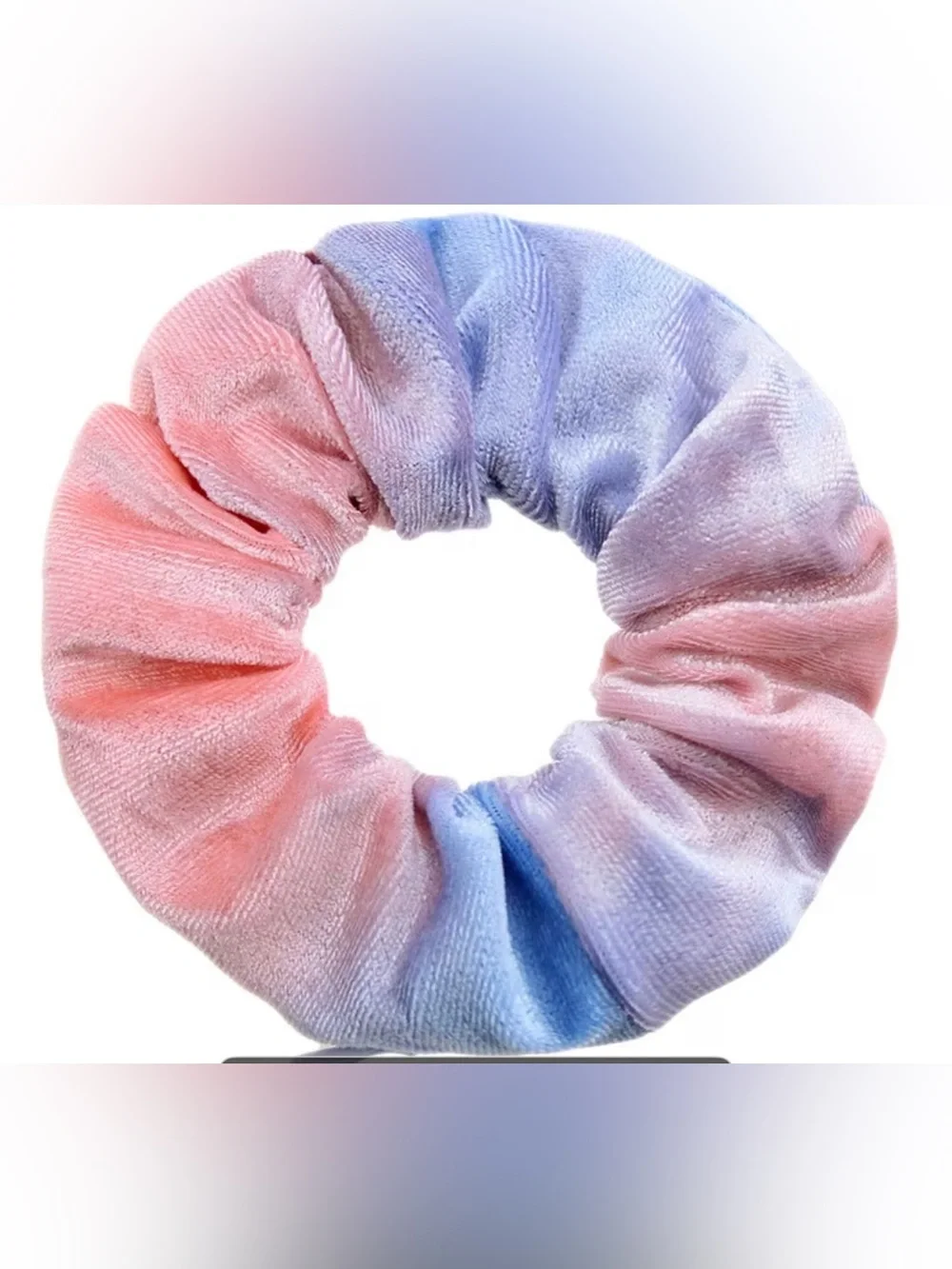 Scrunchie with Zipper Pocket, Velvet Wrist Pouch & Hairband - Multi-Color